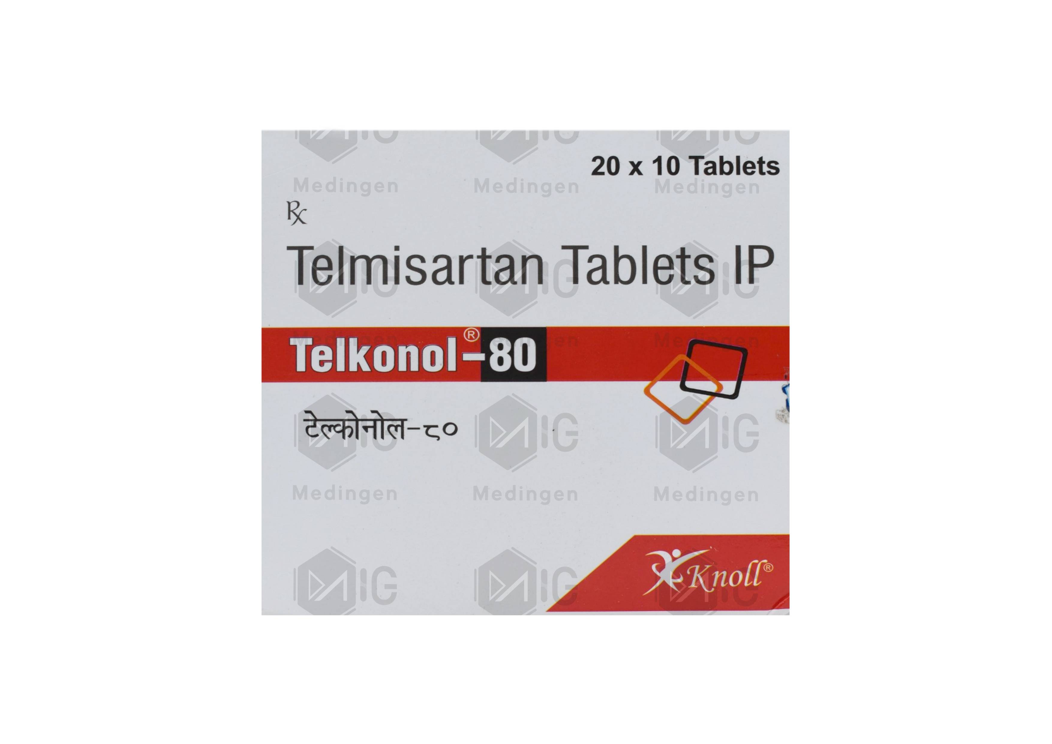 TELKONOL 80MG
